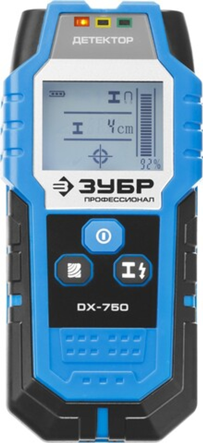 ЗУБР DX - 750, 100 мм, универсальный детектор проводки, Профессионал (45260)