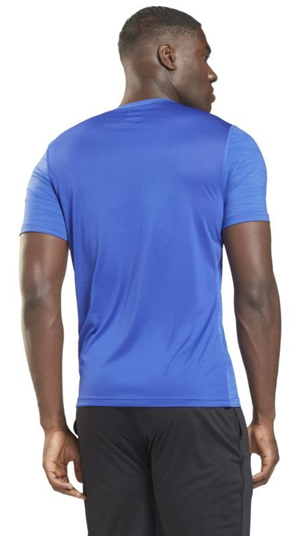 Мужская теннисная футболка Reebok Workout Ready Activchil SS Tee M - bright cobalt