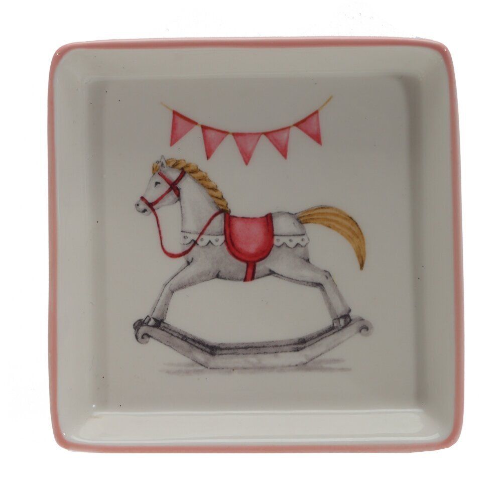GAEM Блюдо"Лошадка", L12 W12 H2 см