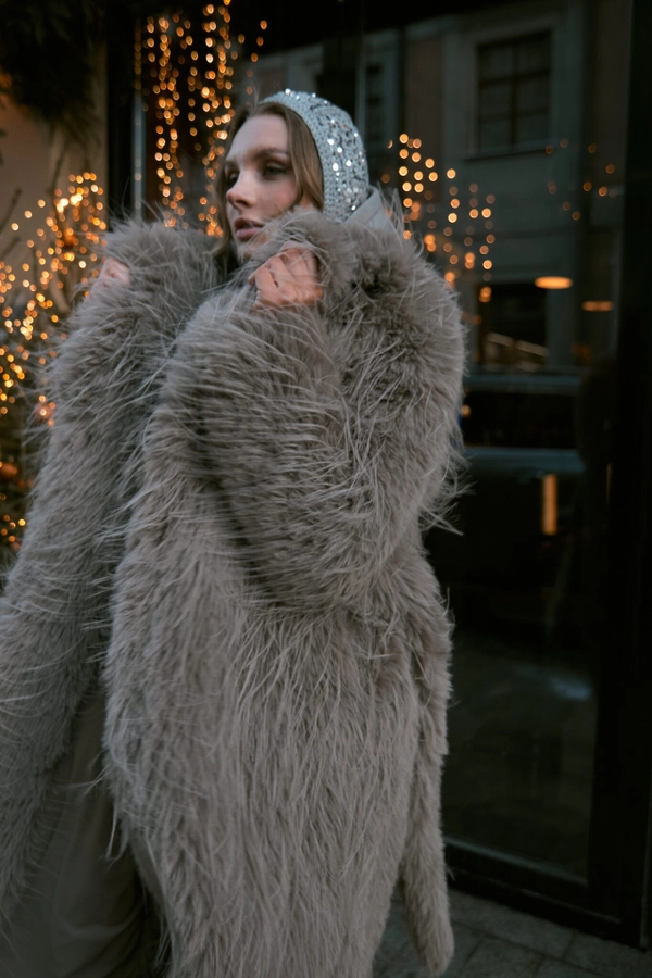 Шуба страус