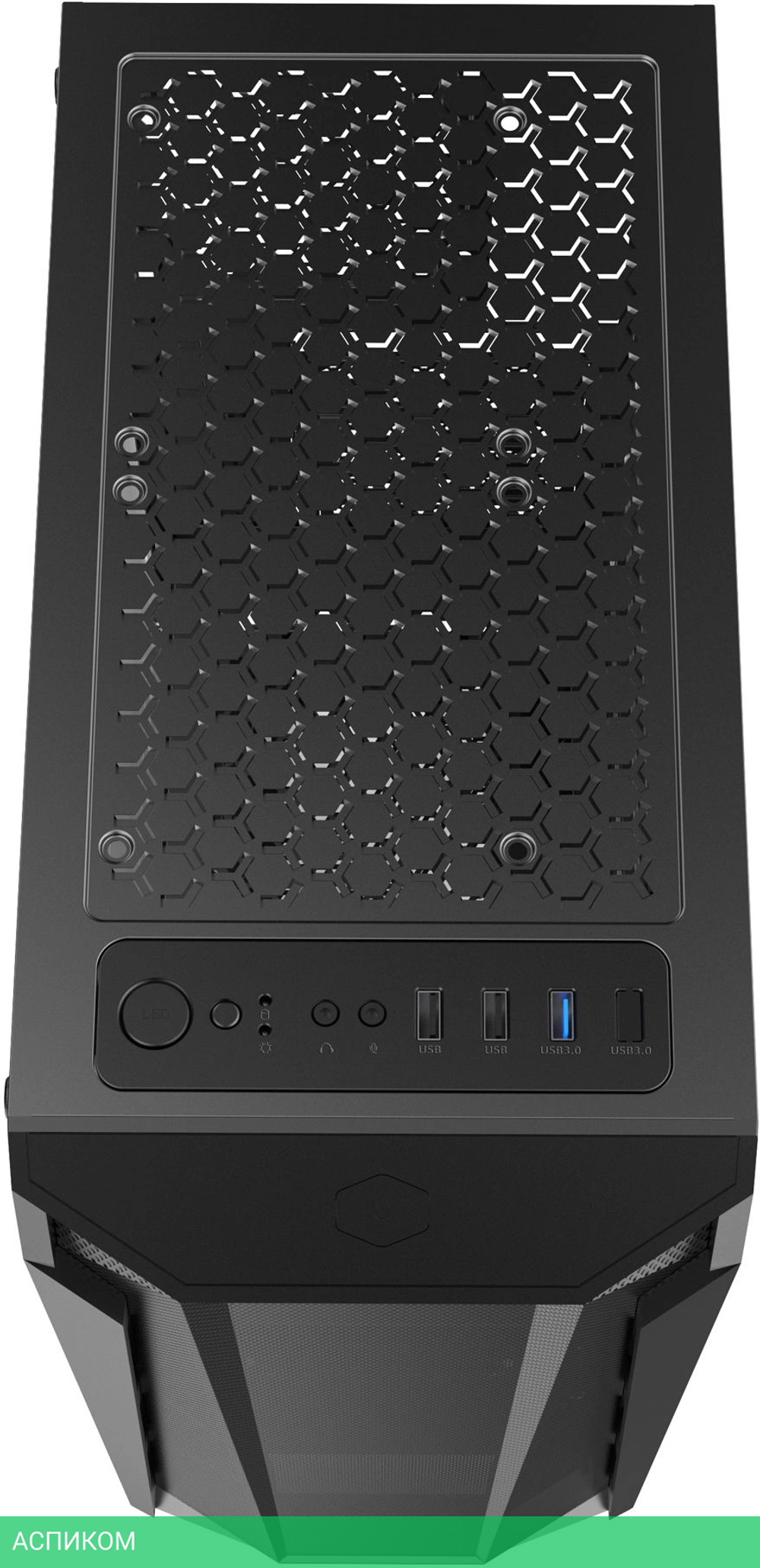 Корпус Oklick OCC-MD302 черный без БП
