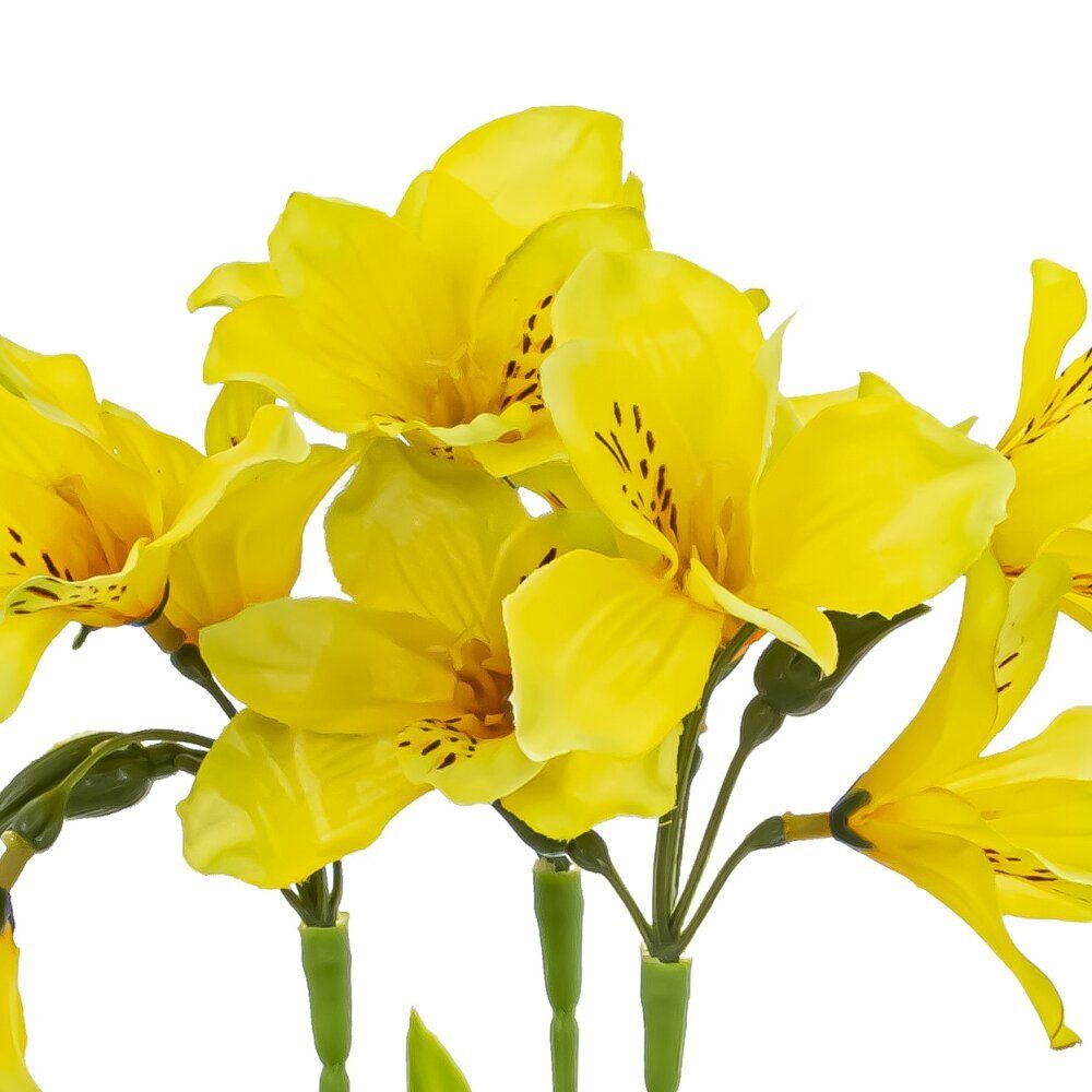 GAEM Цветочная композиция "Альстромерия", L17 W17 H31 см