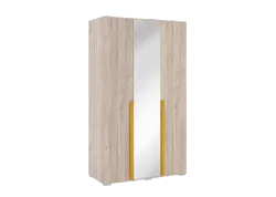 Шкаф трехдверный с зеркалом"Лайк"