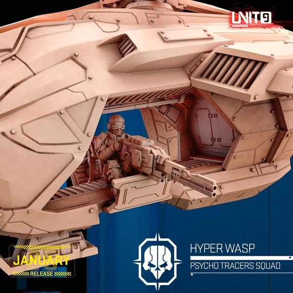 Отряд психо-следопытов Cyberpunk - Vex Ashford - Psycho Tracers squad Миниатюра 32-56-75mm (75mm / 4)