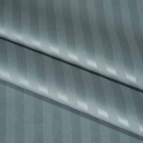 Простыня на резинке Oliva, 120x200х30, страйп полисатин HOMY