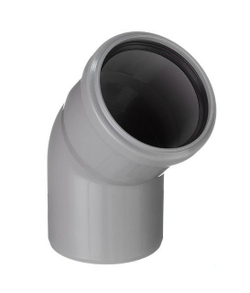 Отвод канализационный Ostendorf 75мм 45*