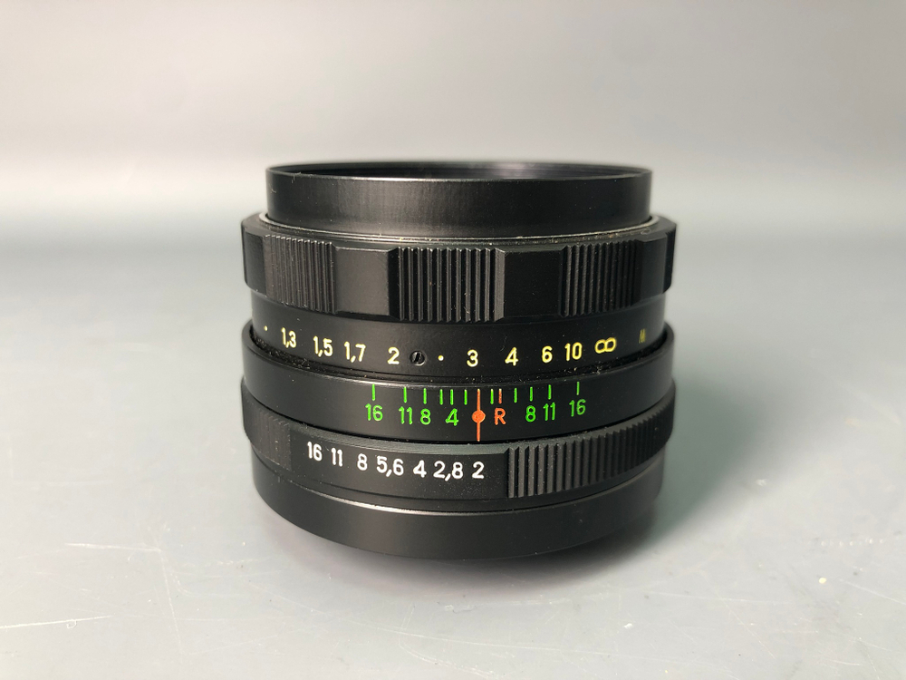 Zenit TTL + Гелиос-44М, диафрагма не до конца закрывается в "прыгающем" режиме.