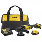 Полировальная машина Dewalt DCM848P2-QW 125 мм 18 В