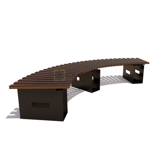 Садово-парковая скамейка «Сити» (ангарская сосна, 30х60, 4713)