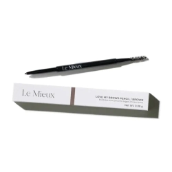 Карандаш для бpoвей оттенок Коричневый | Le Mieux Love My Brows Pencil Brown
