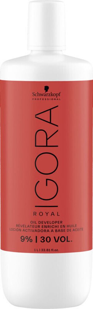 Schwarzkopf Professional  IGORA ROYAL 9% Лосьон-окислитель на масляной основе  1000 мл