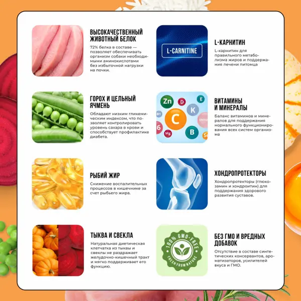 Bowl wow корм сухой для взрослых собак крупных пород: индейка, курица, рис, тыква