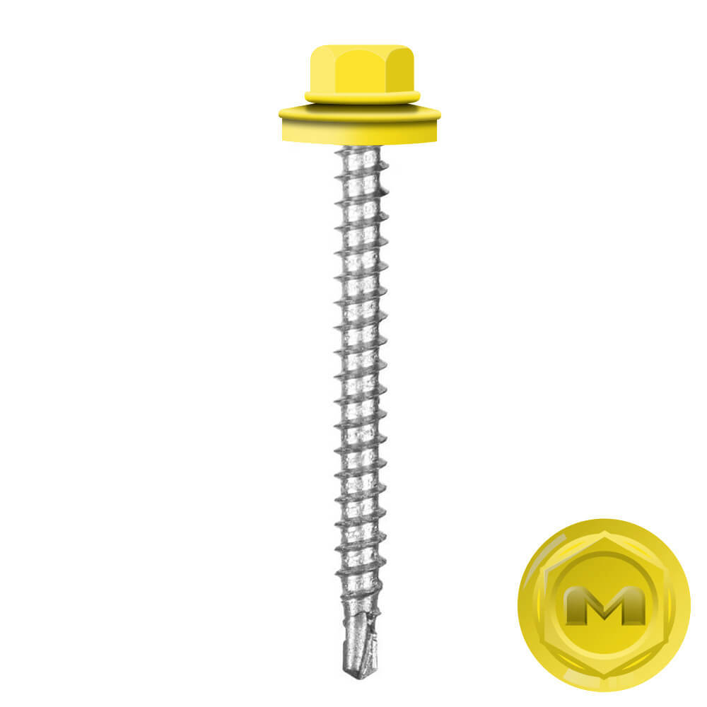 Саморез кровельный Daxmer 4,8х50 RAL 1018