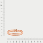 Браслет Ролекс из розового золота 585 пробы без вставок (арт. 7331)