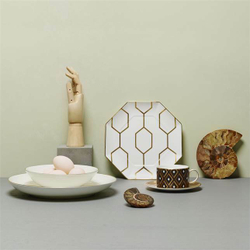 Wedgwood - Gio Gold тарелка глубиной 21см/для макарон / артикул   40007550  / GTIN 701587194969