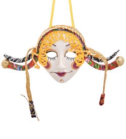 РусКукла RK-976 Маска «Девочка» мал.