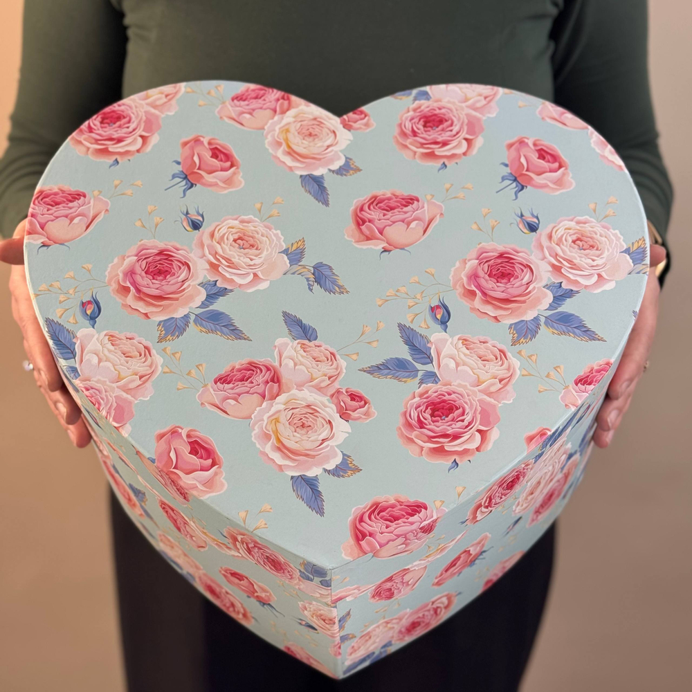 БОКС ПОДАРОЧНЫЙ "СЕРДЦЕ РОЗЫ 2"