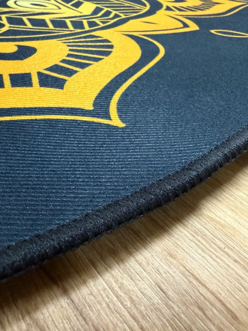 Круглый безворсовый ковер 120х120 для дома