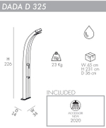 Душ уличный Arkema Dada D 325, антрацит