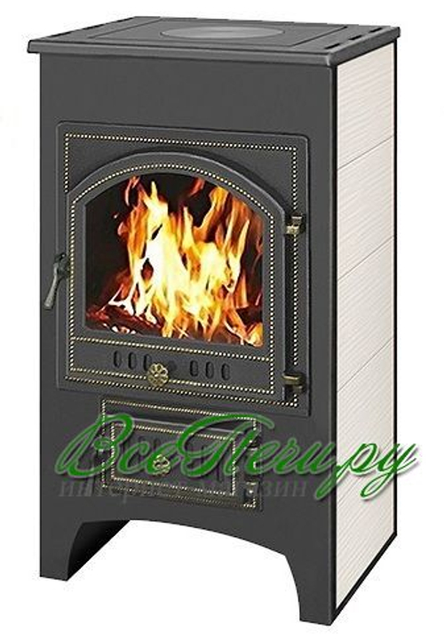 ВЕЗУВИЙ ПК-02 (205) с плитой   беж. 12 кВт
