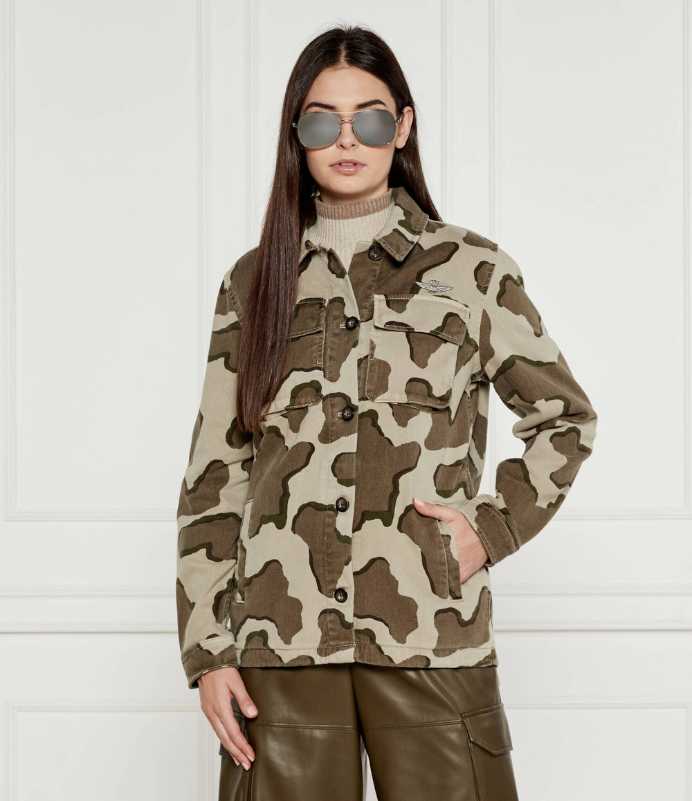 Куртка Aeronautica Militare - хаки(AC029DCT3372)