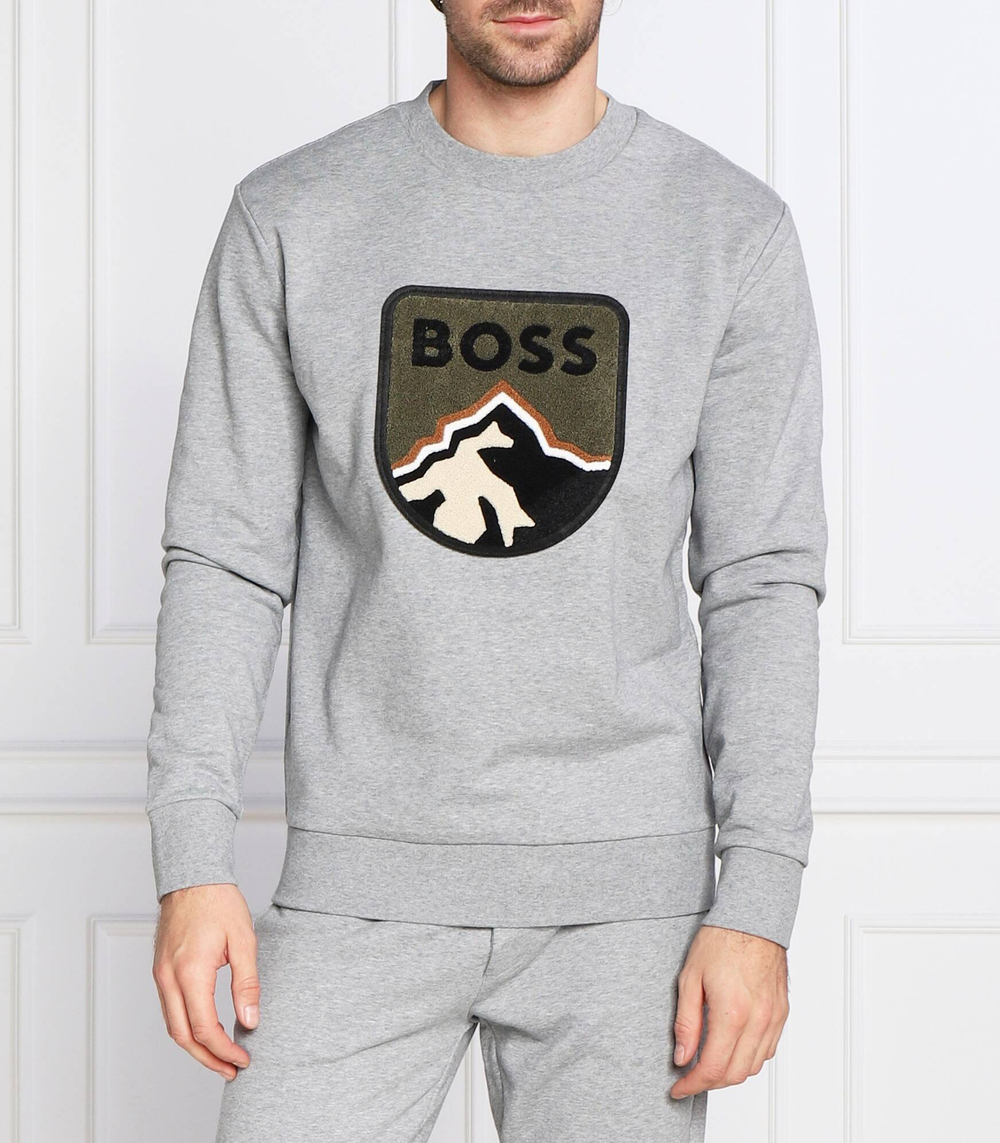 Худи stadler BOSS BLACK - серый(50476984)