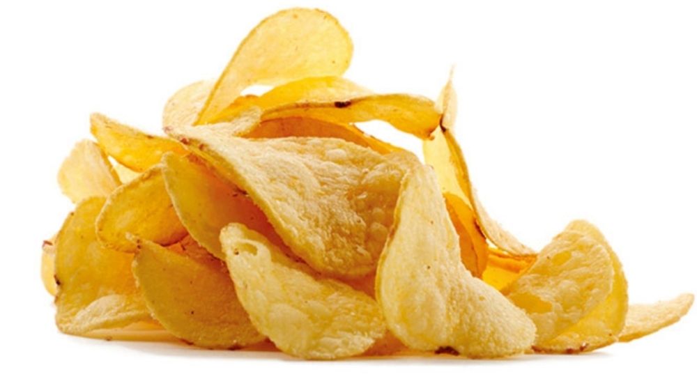 Чипсы из батата YamChip со вкусом зеленого лука 90 г, 4 шт