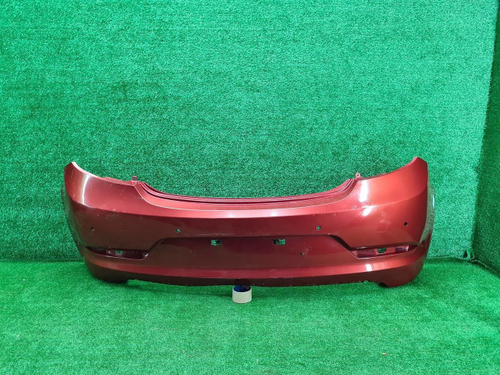 Бампер задний Hyundai Solaris 1 (14-17) хэтчбек