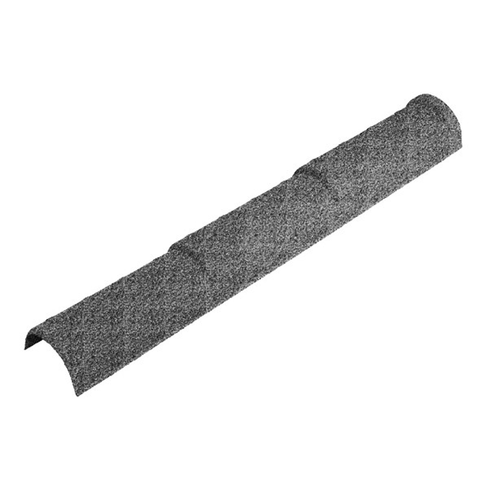 Конек полукруглый тройной Metrotile Сланцевый