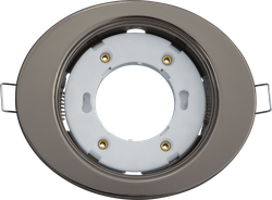 Светильник Navigator 93 029 NGX-O1-005-GX53 (Эллипс черный хром)