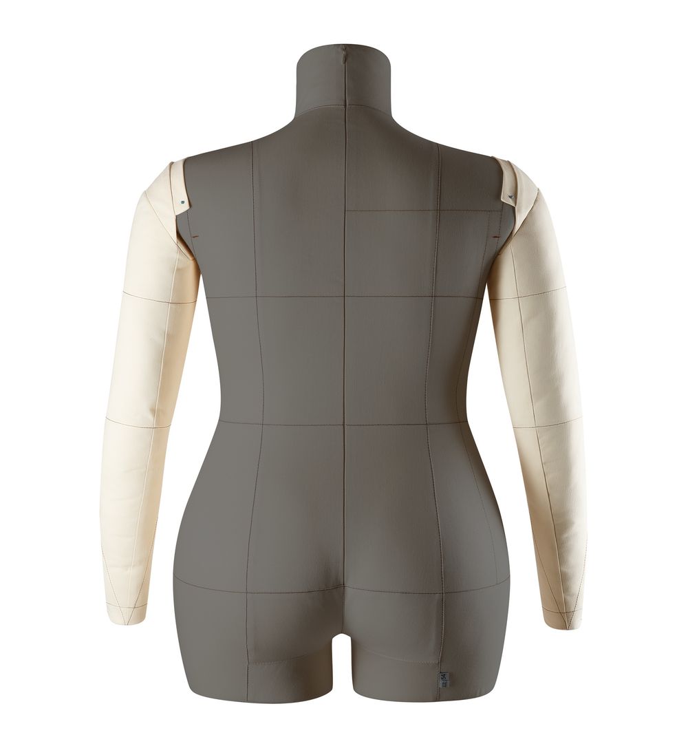 Комплект ручек к мягкому манекену Моника, бежевые, размер 54