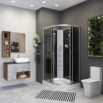 Душевая кабина Niagara Classic NG-3512-14BKG 120х80 с гидромассажем