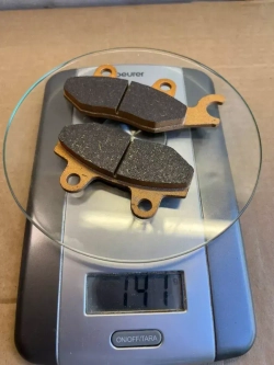 Колодки тормозные усиленные для эндуро мотоцикла