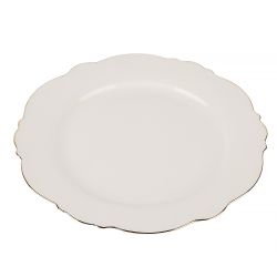 Набор тарелок 6 шт "White" d=27/21,5см/19см (фарфор) (подарочная упаковка)