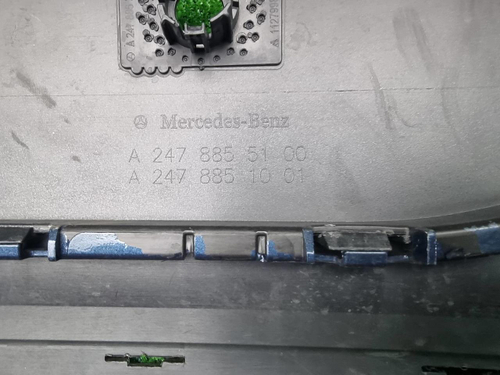 Бампер задний Mercedes B w247 (2018-2022)