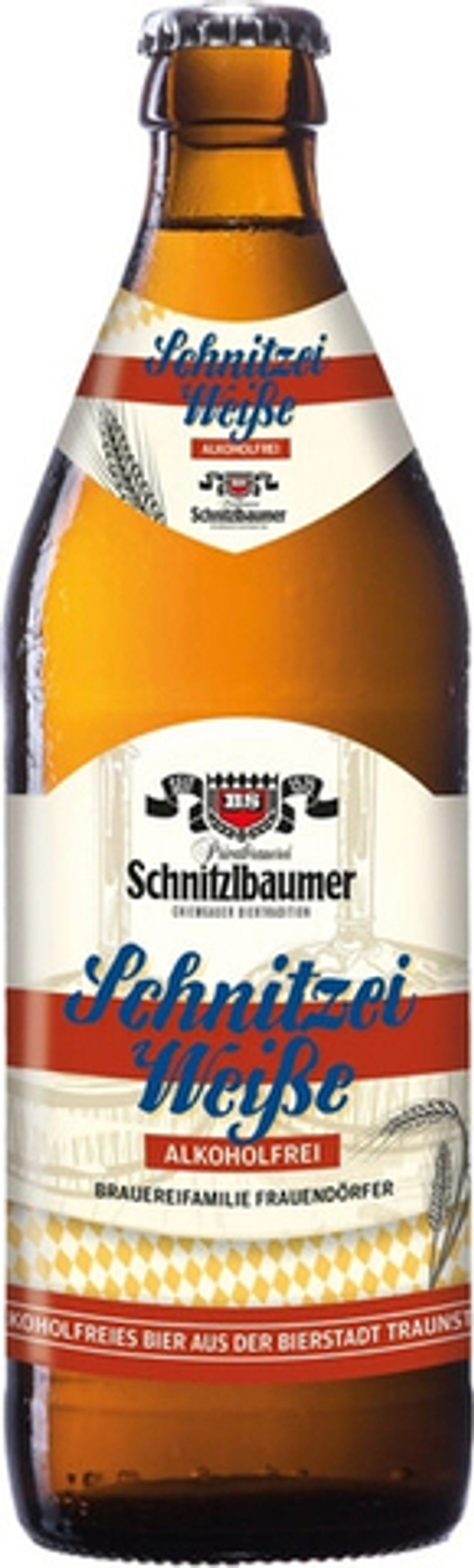 Пиво Шнитцльбаумер Вайс Безалкогольное / Schnitzlbaumer Weisse Alkoholfrei 0.5 - стекло