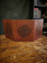 Кожаная ширма 3*А4