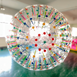 Светящийся зорб «Магический шар» ТПУ, диаметр 2.8 м без сидений