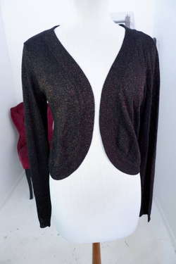 Кардиган In Extenso блестящий, маркировка L, визуально на 48 размер