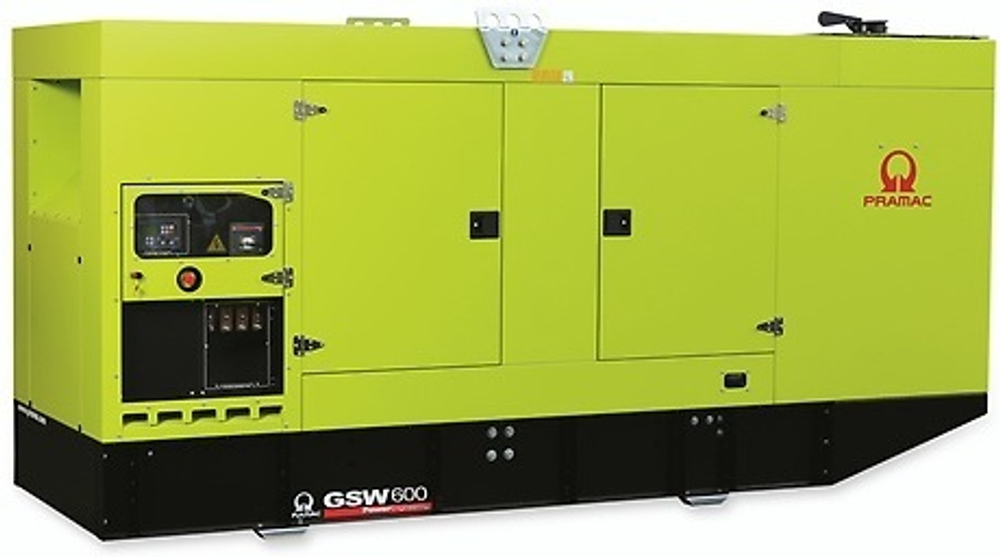 Дизельный генератор Pramac GSW 600 V в кожухе — Фото №1 