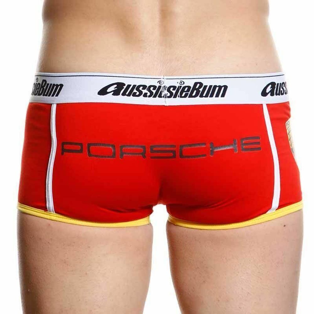 Мужские трусы хипсы красные AussiBum Porsche AB00255