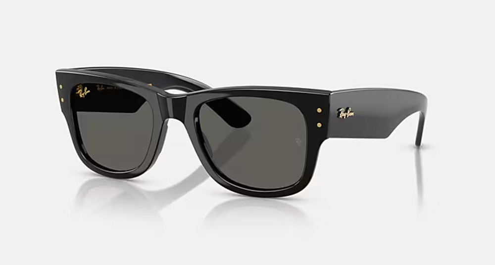 RAY-BAN MEGA WAYFARER BLACKED OUT COLLECTION RB0840S 6826J5