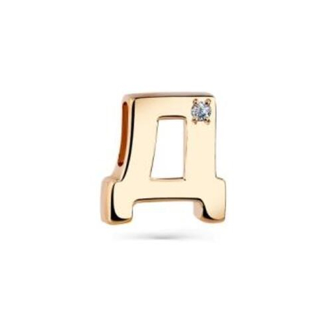 Подвеска из золота с фианитами