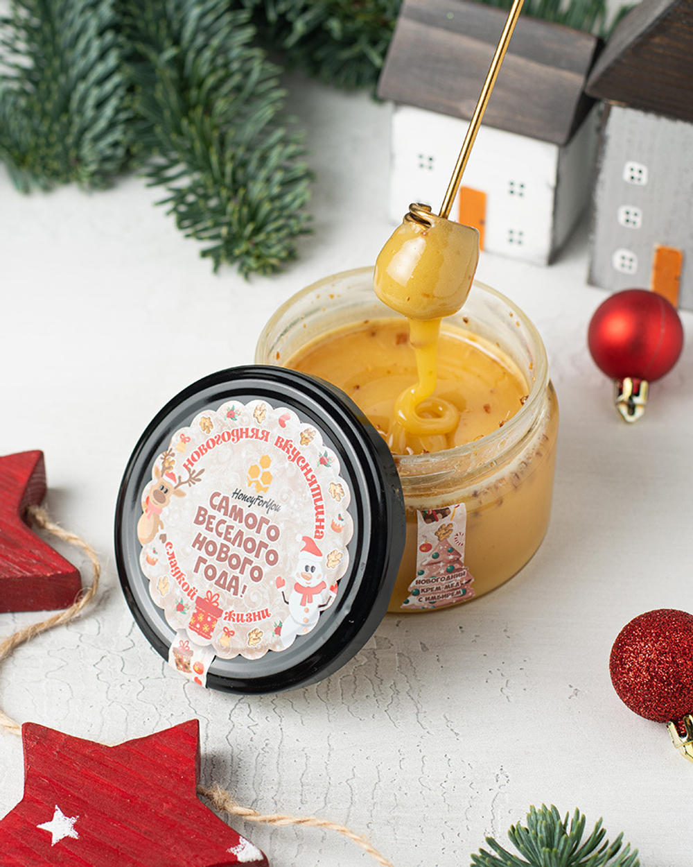 Новогодний медовый десерт (медовое суфле)