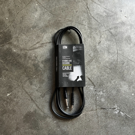 AMM-110 Кабель инструментальный 6,35мм моно 3.05м Leem