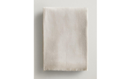 Zara Home плед из полиэстера, экрю, 180x240 см