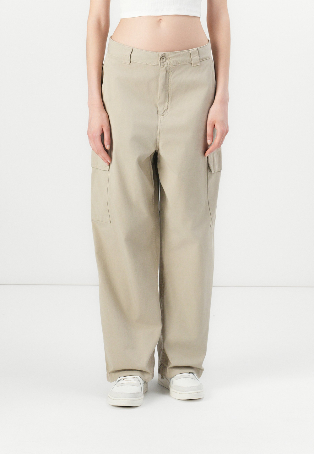 Carhartt WIP CICERO - Брюки-карго - Бежевый