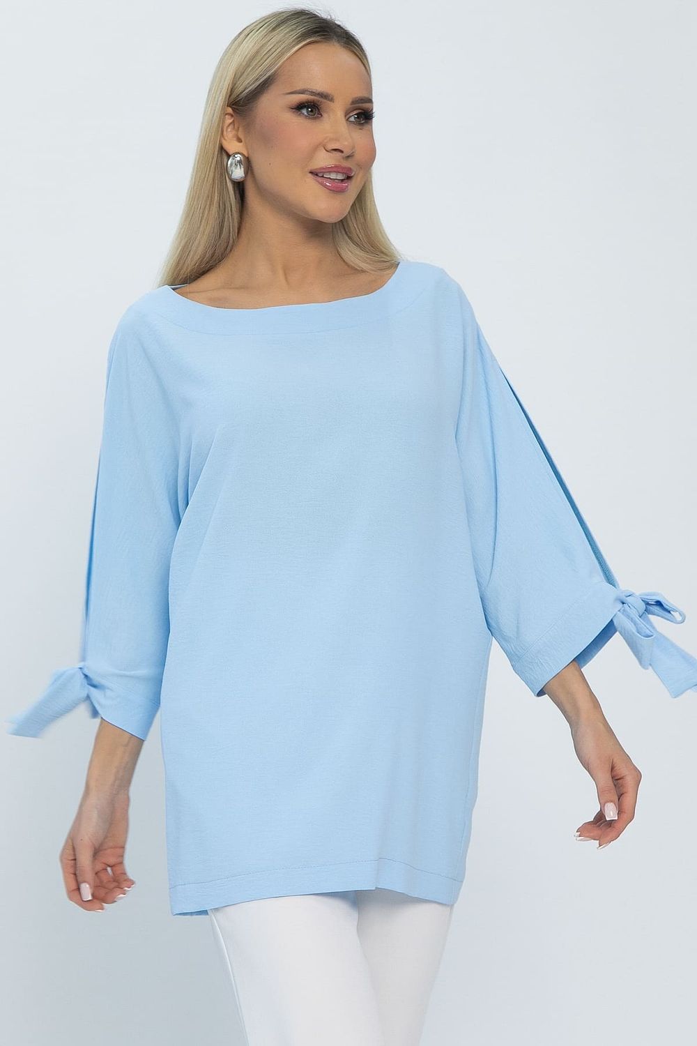 Блуза Гэтсби (голубая) Б13559-8М LT Collection