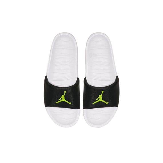Jordan Comfort Flip Flop 'Black White Green'