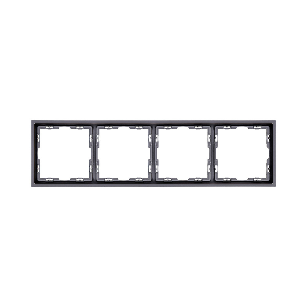 Рамка 4-постовая, серый Kollinger Eclipse EC4GY